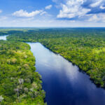 Amazon river in Brazil