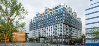 A rendering of a multifamily project at 120 East 144th Street in the Bronx, New York,