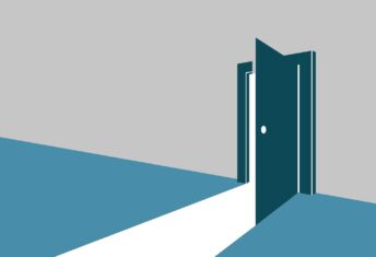 In brief: GIC sustainable solutions PE head departs An illustration of an open blue door; open-end funds; open door