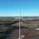 Aerial view of Dulacca Wind Farm in Queensland, owned by Octopus Australia