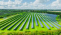 In brief: PPF extends transition analysis to private markets portfolio Image of a solar panel farm.