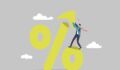 Equita likely to kick off Fund II discussions next year An illustration of a percentaeg symbol being assembled by a man
