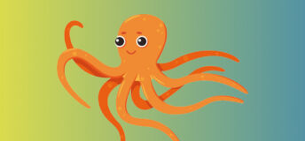 Graphic of an octopus.