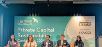 Image of a panel at the Private Capital Sustainability Conference 2026.