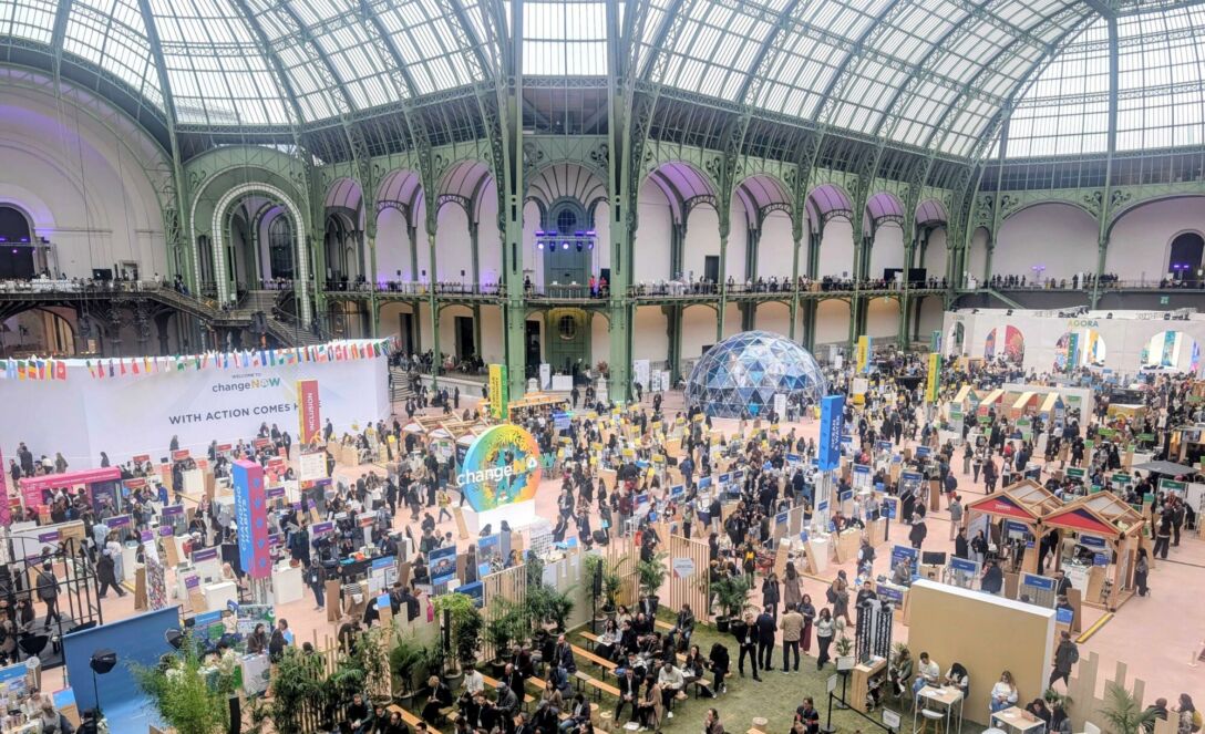 Image of the ChangeNOW Summit at the Grand Palais.