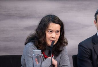 Shuen Chan speaking at the New Private Markets Responsible Investmet Forum in November 2025