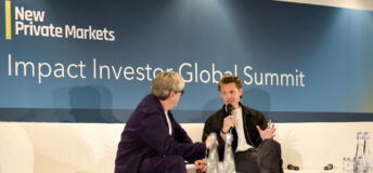 Niklas Adalberth, Norrsken Foundation (right), interviewed by Nick Lockley, PEI Group