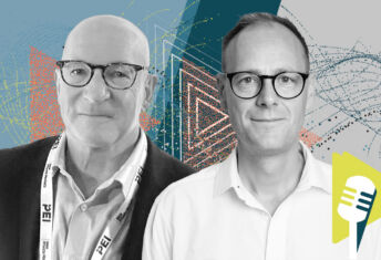 Temple Fennell, Clean Energy Ventures (left); Toby Mitchenall, PEI Group