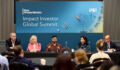 (L-R) Daniel Dickens, Meridian Health Ventures; Anna Shiel, Better Society Capital; Hatim Abdulhussein, Health Innovation Kent Surrey Sussex; Rana Modarres, M&G Investments