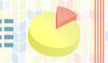 Data snapshot: Impact 75 asset class breakdown Illustration of a yellow- and orange-coloured pie chart.