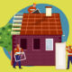 Image of a house under construction