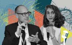 Toby Mitchenall, PEI Group, and Nadia Nikolova, ResponsAbility Investments